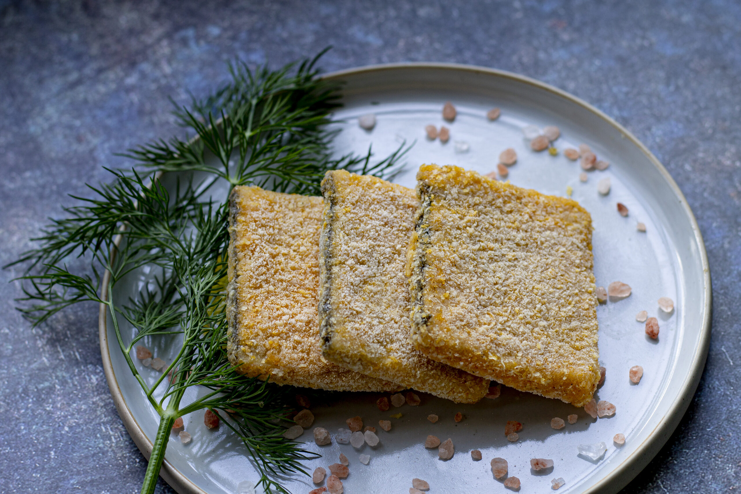 VISH plant-based Lemon crumbed fish-free steak 500g